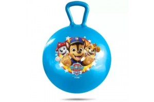 Mancs őrjárat mintájú kék ugráló labda 45 cm