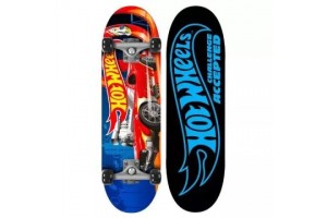 Hot Wheels mintájú 28" x 8" gördeszka