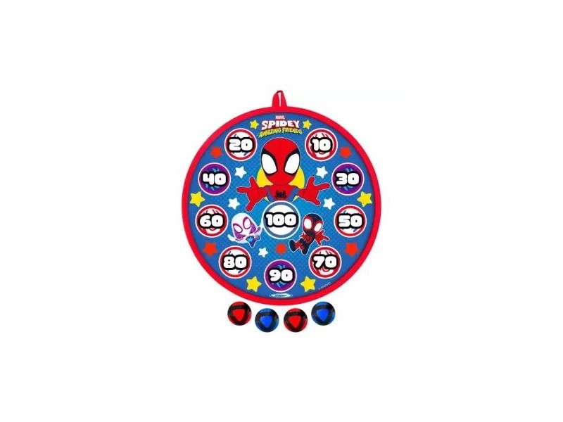 Póki mintájú Velcro labda-darts, 28 cm céltábla