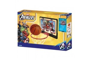 Bosszúállók mintás kosárpalánk labdával