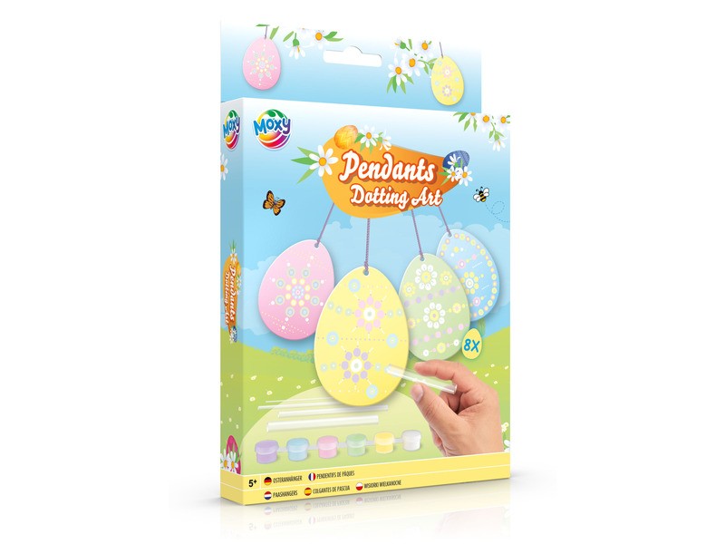 Húsvéti díszítő készlet — tojásfestés kellékek