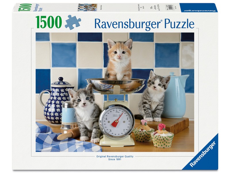 Kismacskák a konyhában - 1500 db puzzle