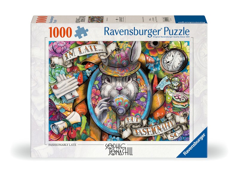 Puzzle 1000 db – Divatosan későn