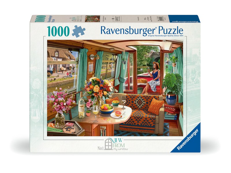 Hajó a folyón - 1000 db puzzle