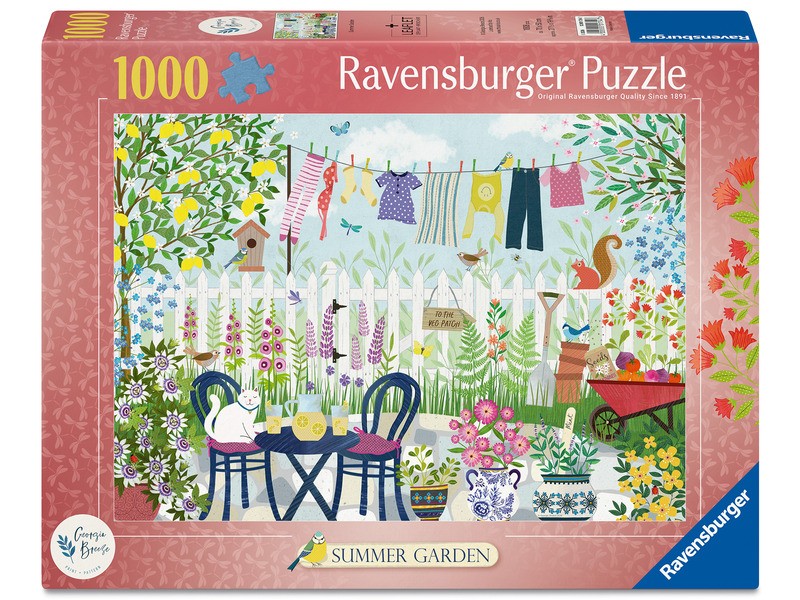 Puzzle 1000 db - Nyári kert