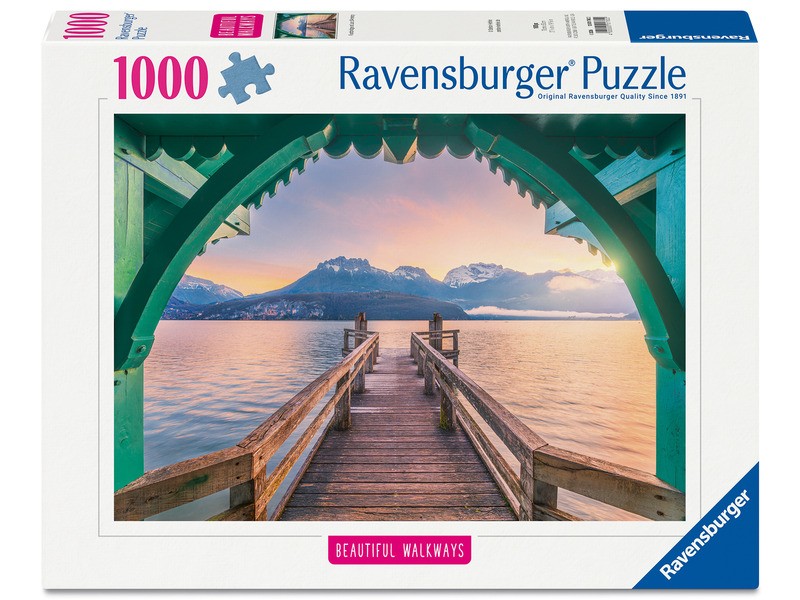 Gyaloghíd az Annecy-tónál – 1000 db puzzle