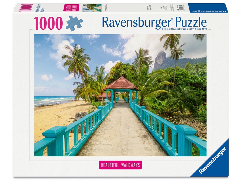 Színes malajziai híd - 1000 db-os puzzle