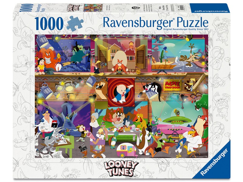 Looney Tunes 1000 darabos puzzle - Studio