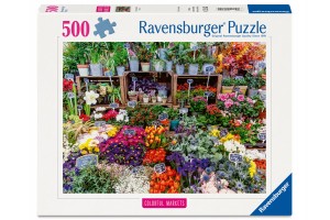 Virágpiac Franciaországban - 500 db puzzle