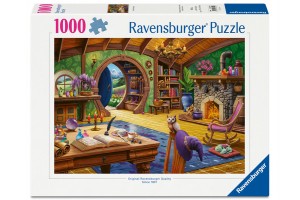 Puzzle 1000 db - Bájos kis házikó kép