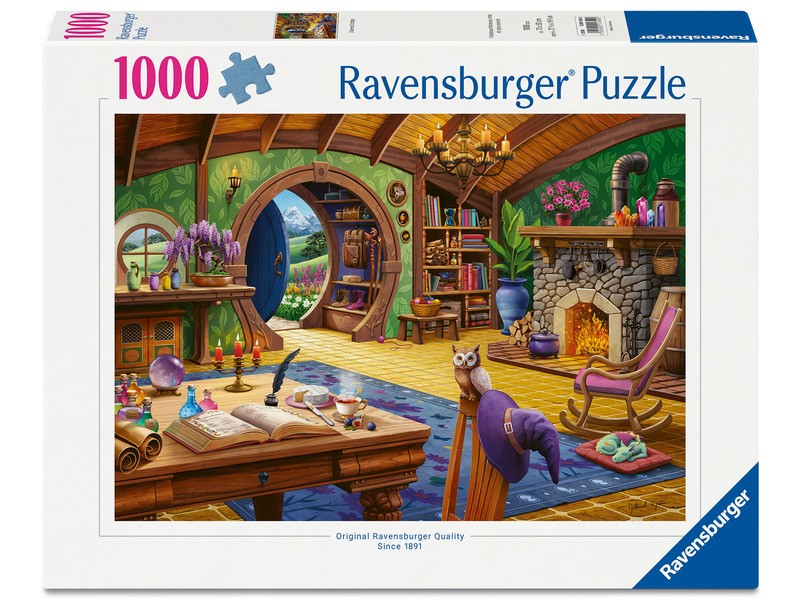 Puzzle 1000 db - Bájos kis házikó kép