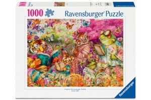 Puzzle 1000 db - Könyvklub illusztráció