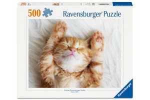Puzzle 500 db – Cica pihi