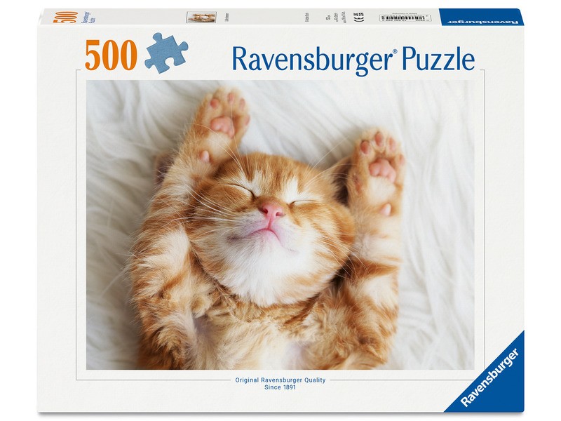Puzzle 500 db – Cica pihi