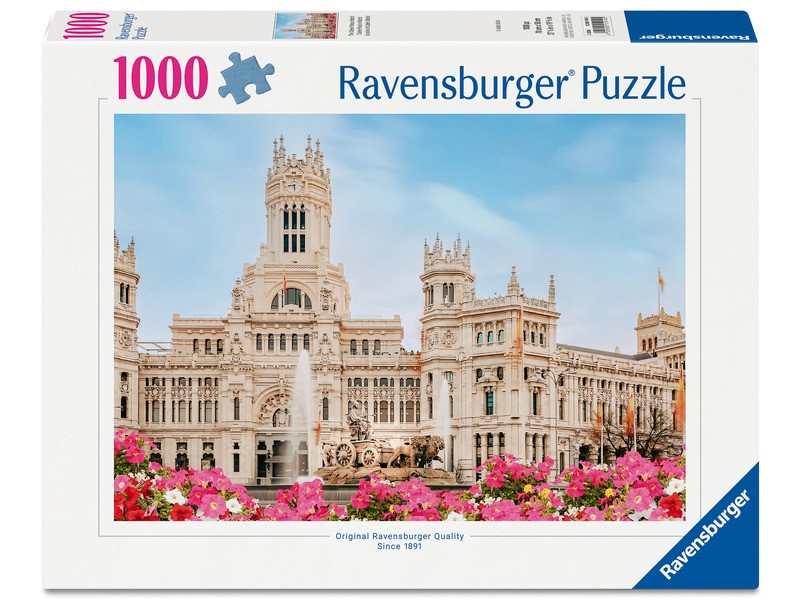 Puzzle 1000 db - Cibeles-palota, Madrid