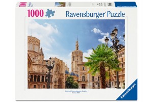 Puzzle 1000 db — Szent Mária tér, Valencia