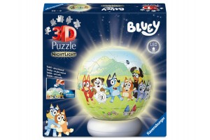 Puzzle 3D 72 db - Bluey éjjeli fény