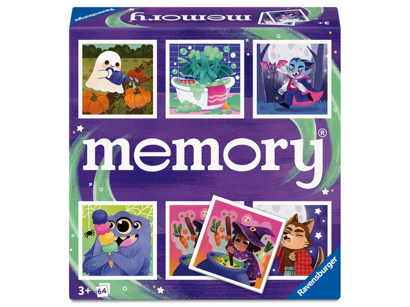 Memória - Ijesztők játékkártyák