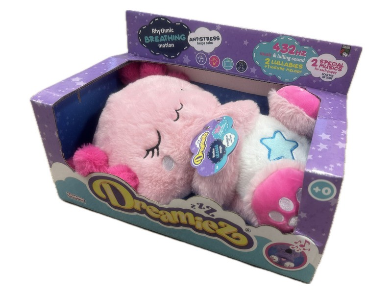 Dreamiezz plüss axolotl 30 cm — aranyos, puha