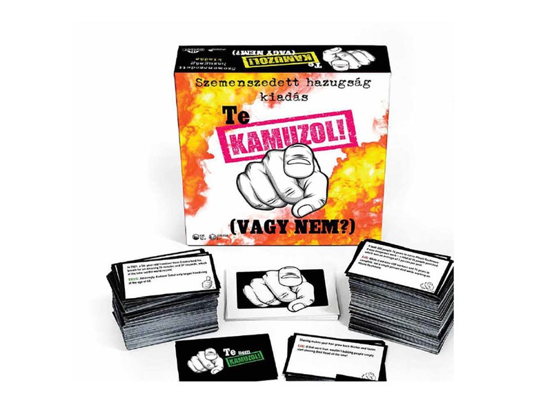 Borító: Kamuzol! — Szemenszedett hazugság kiadás