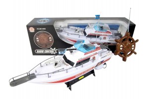 Távirányítós tűzoltó motorcsónak 44 cm