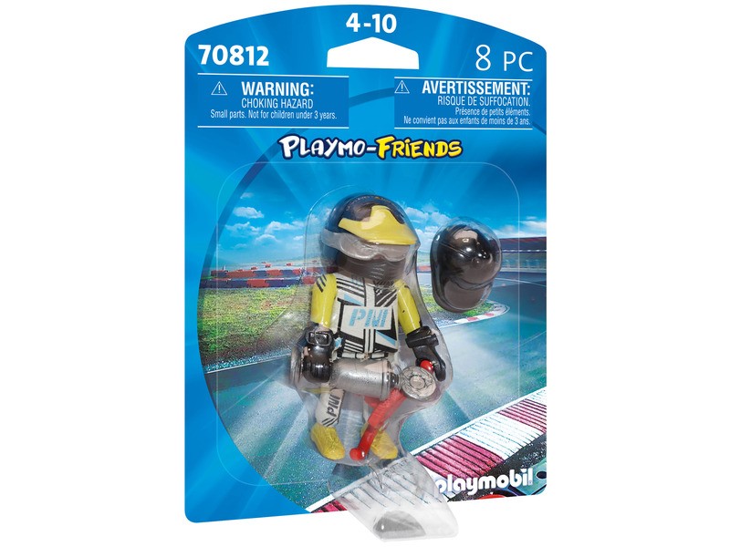 Playmobil Autóversenyző 70812 - figura és autó