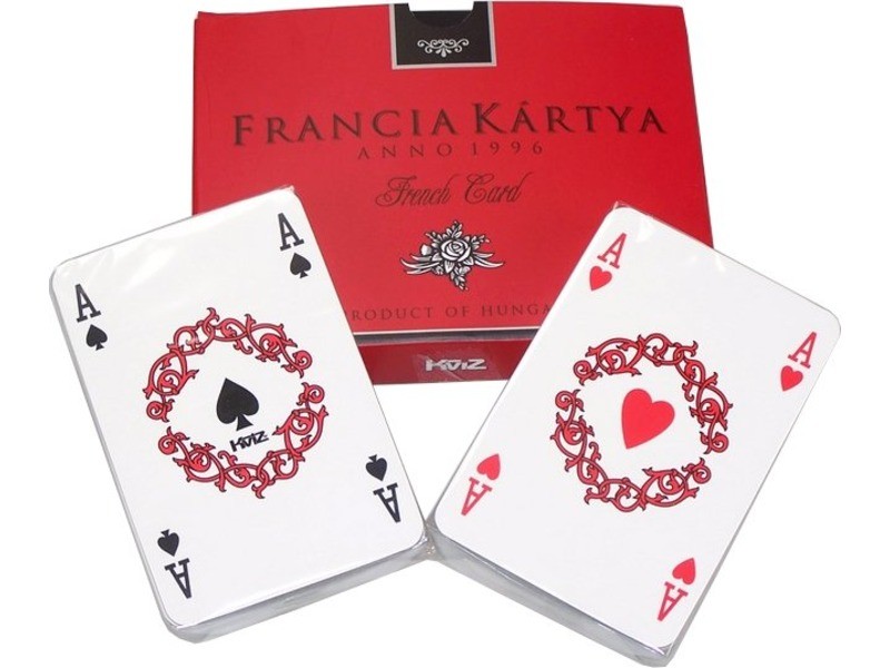 Dobozos 2 x 55 lapos francia kártya