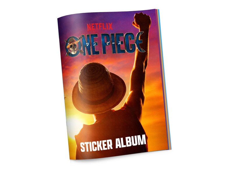 One Piece hivatalos matrica gyűjtőalbum