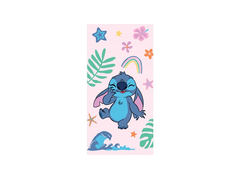 Stitch fürdőlepedő 70x140cm – 100% pamut