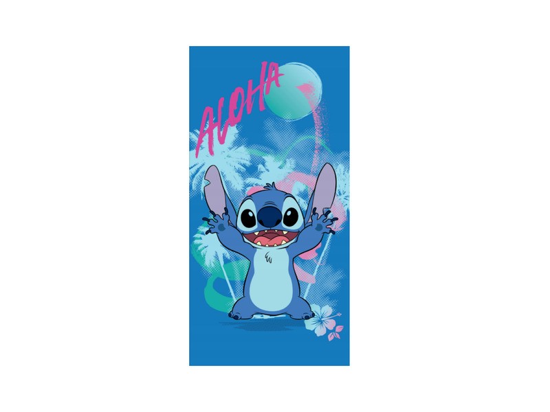 Stitch fürdőlepedő 70x140 cm 100% pamut