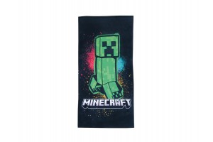Minecraft fürdőlepedő 70x140 cm, 100% pamut