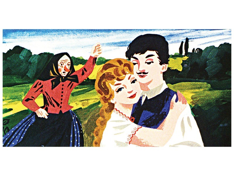 János vitéz diafilm – borító