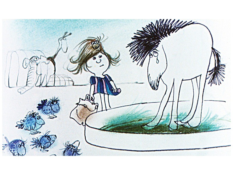 Radírpók - Pom Pom meséi diafilm borító