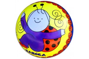 Bogyó és Babóca mintás gumilabda - 22 cm