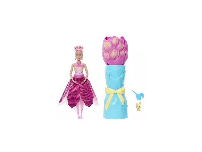 Barbie Reveal Virágvarázs - Tulipán meglepetés baba