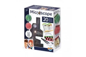 BUKI gyerek mikroszkóp – 20 kísérlet, 100x/300x/600x