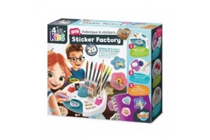 BUKI matrica készítő készlet — 20 db 3D matrica