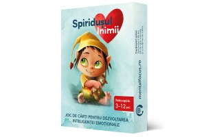 Szívmanó kártyajáték - román nyelvű borító