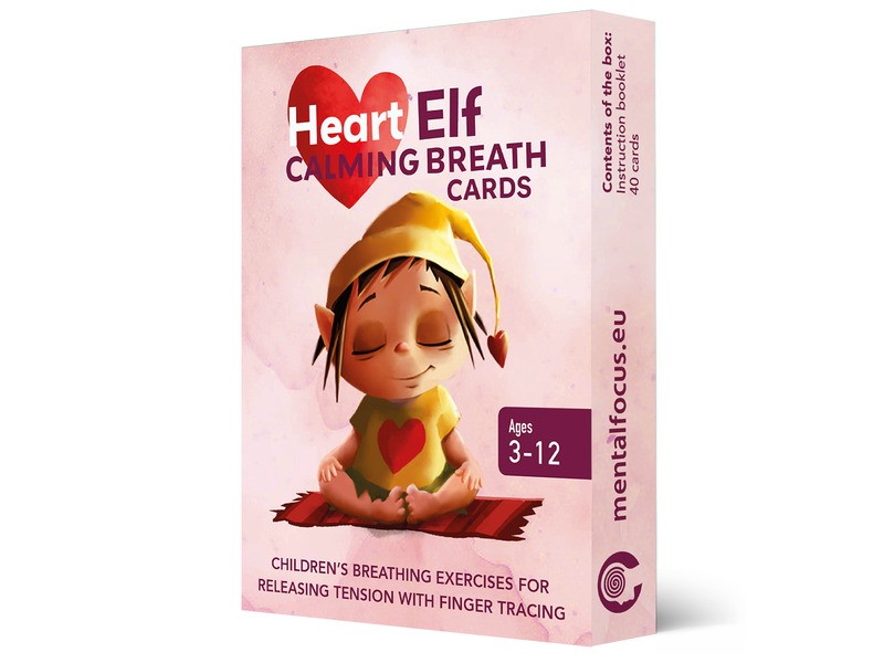 Szívmanó nyugilégzés kártyák – angol nyelvű