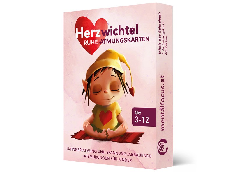 Szívmanó nyugilégzés kártyák (német)