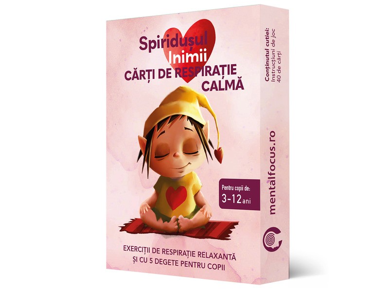 Szívmanó nyugilégzés kártyák (román nyelvű)