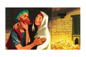 Ali baba és a 40 rabló - diafilm borító