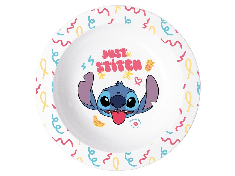 Műa.Stitch mélytányér – modern műanyag tányér