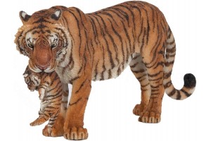 Papo nőstény tigris kölykével (50118)