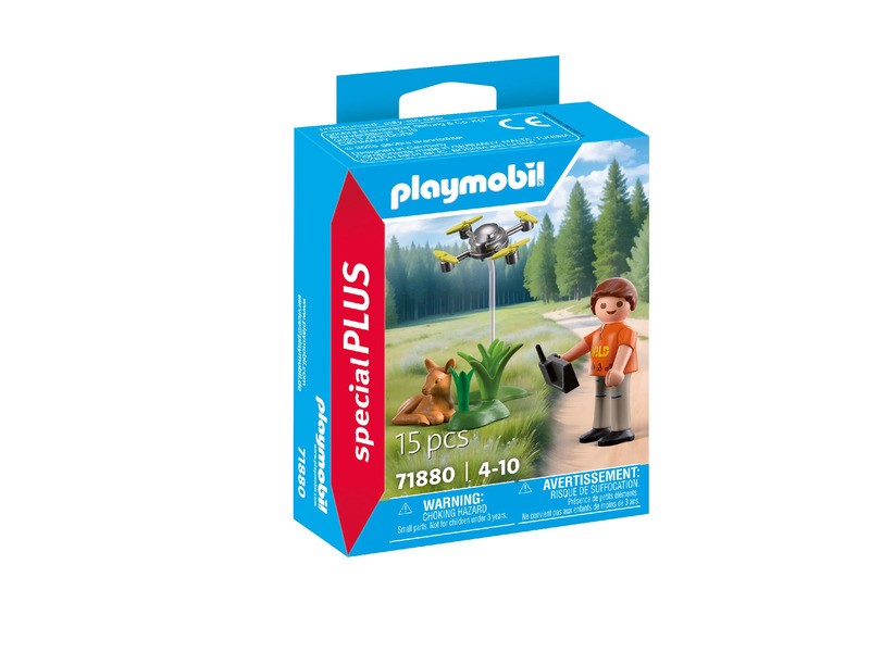 Playmobil Őzmentés drónnal – mentő drón és figura
