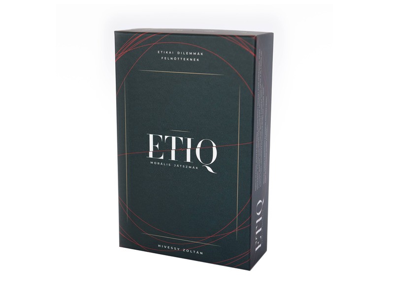 ETIQ társasjáték – doboz és kártyák