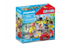 Playmobil City Life 71244 Mentőcsapat - mentőautó