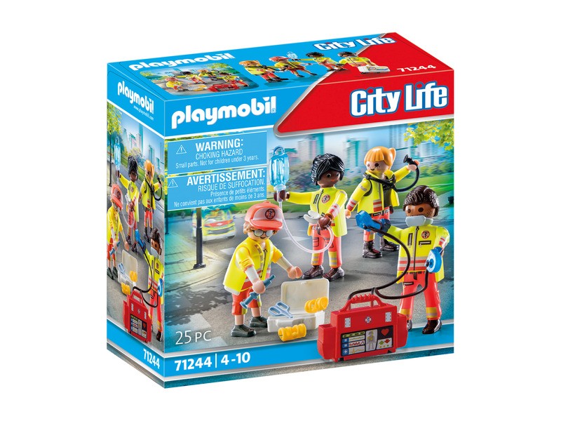 Playmobil City Life 71244 Mentőcsapat - mentőautó