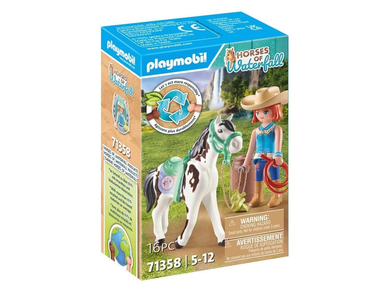 Playmobil Ellie & Sawdust - Western lovasjáték
