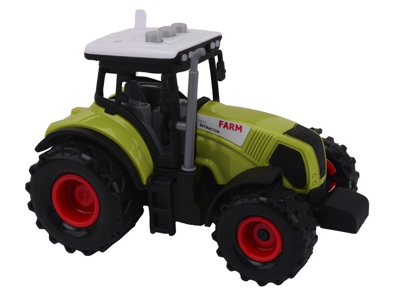 Világító és hangot adó traktor